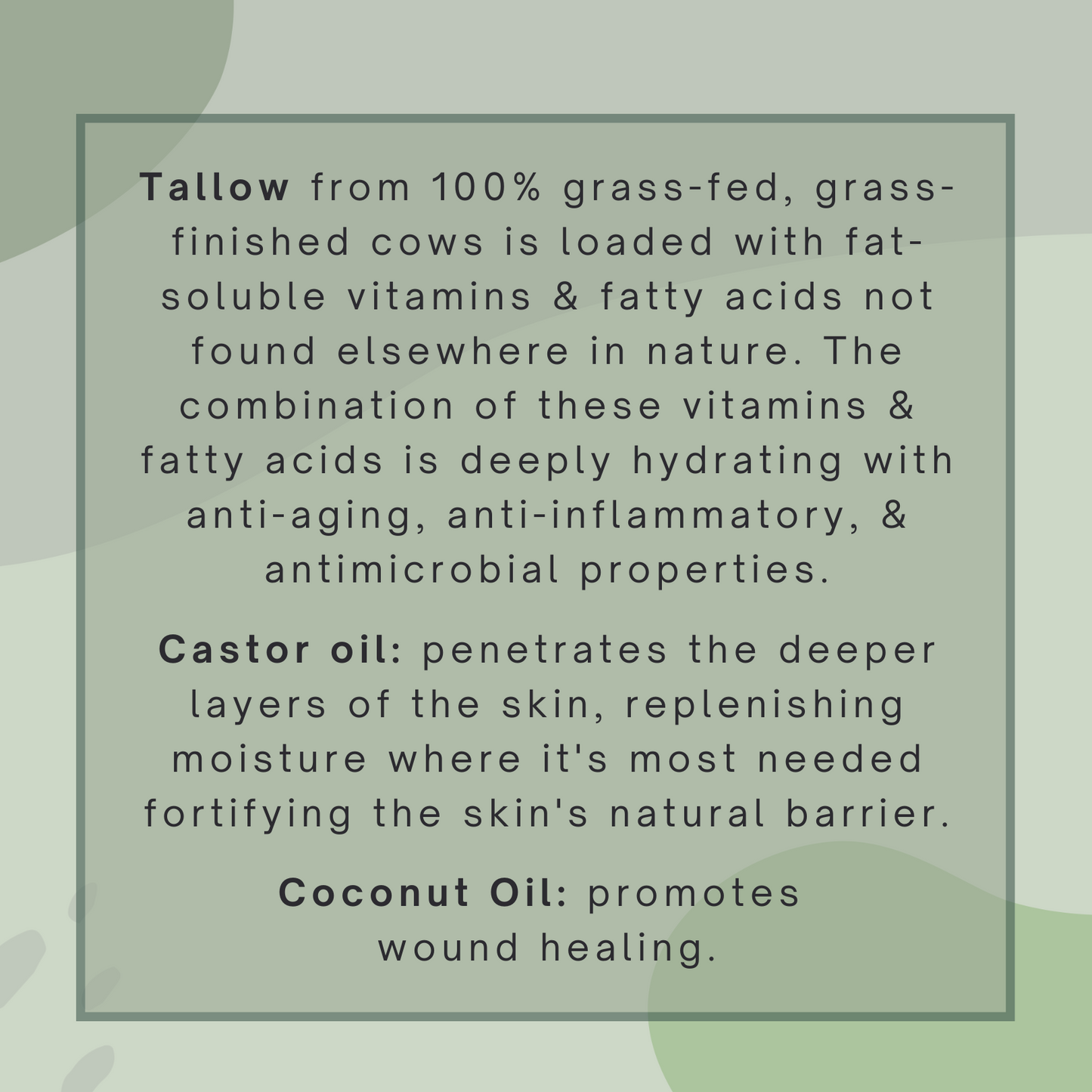 Tallow Balm, 2 ounces